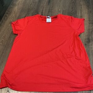 Pippa & Rawls Red Pajama Top Large Soft Sleep Tee NWT Cozy Loungewear Comfy